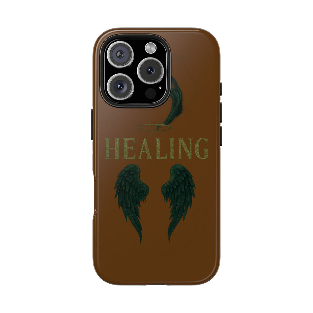 Healing Wings Tough Phone Case, Inspirational Phone Cover, Unique Gift for Friends, Motivational Cases, Protective Phone Accessory