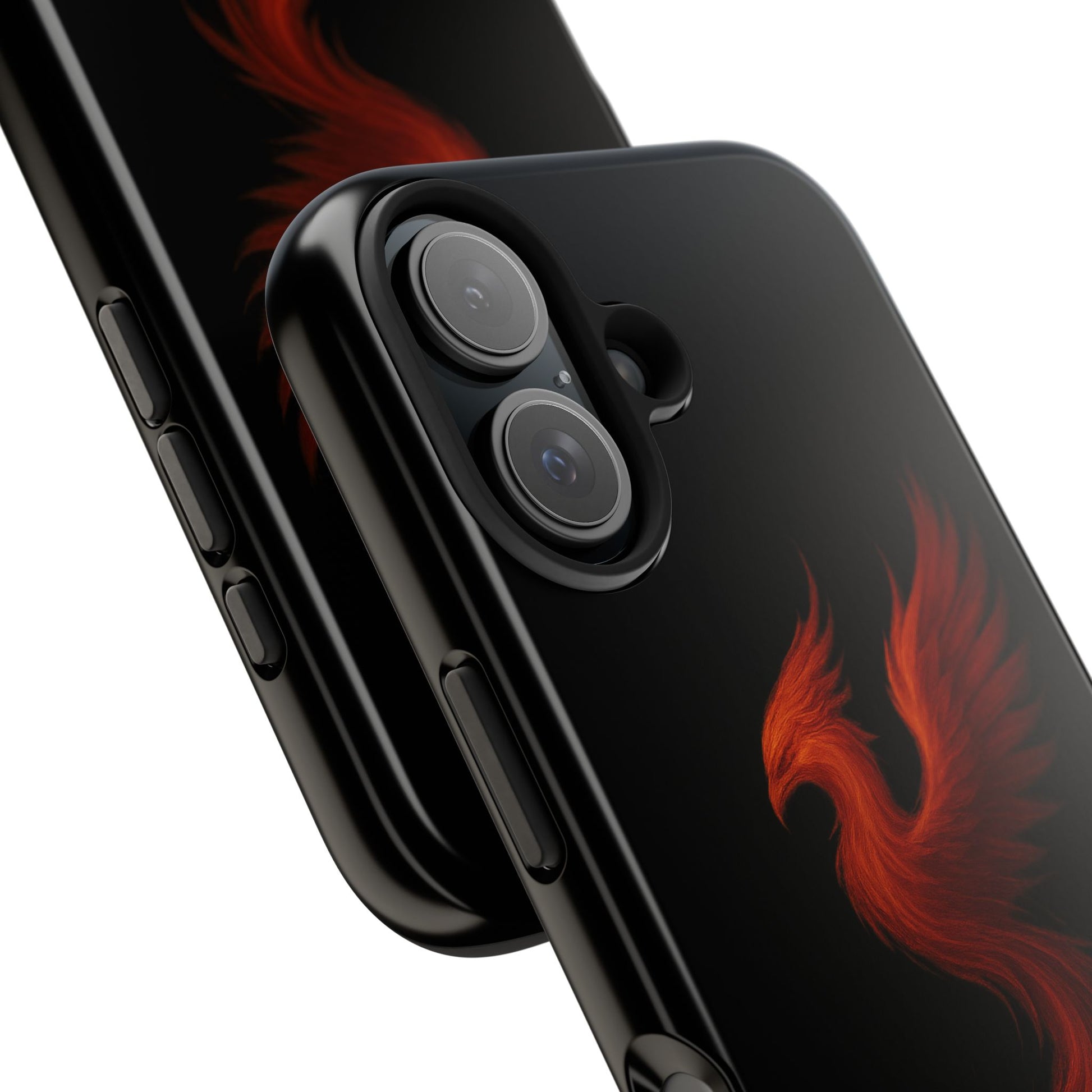 Phoenix Tough Phone Cases - Burnt & Beautiful, Unique Phone Cover, Gift for Her, Phone Protector, Stylish Phone Accessory