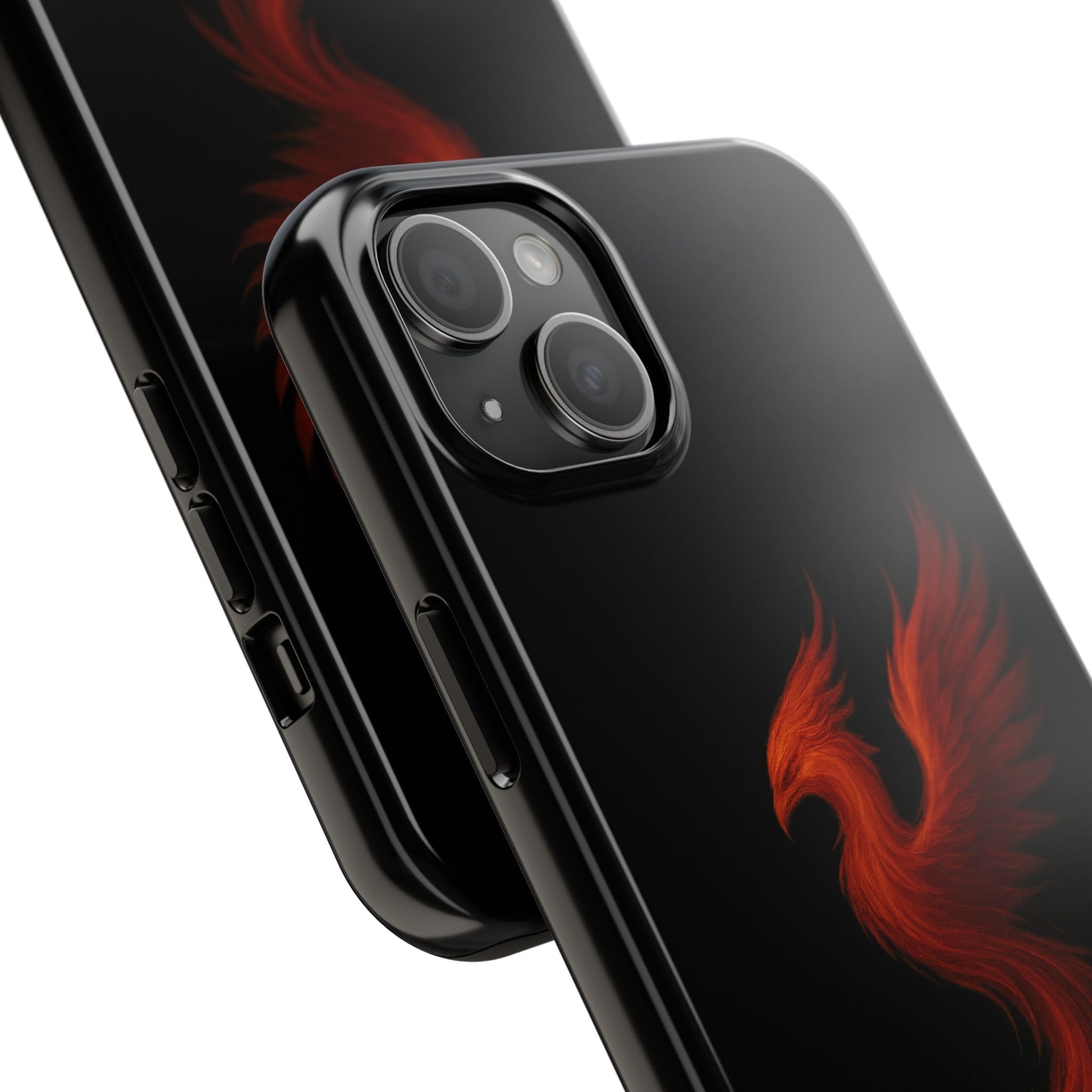 Phoenix Tough Phone Cases - Burnt & Beautiful, Unique Phone Cover, Gift for Her, Phone Protector, Stylish Phone Accessory