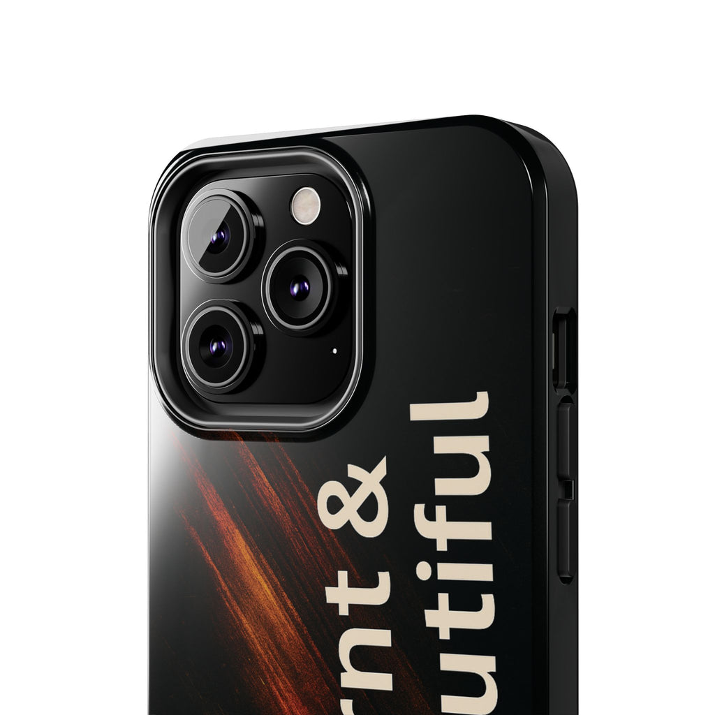 Burnt & Beautiful Tough Phone Cases | Stylish, Durable Phone Cover for Protection | Gift for Trendsetters, Red Carpet Event, Birthday, [...]