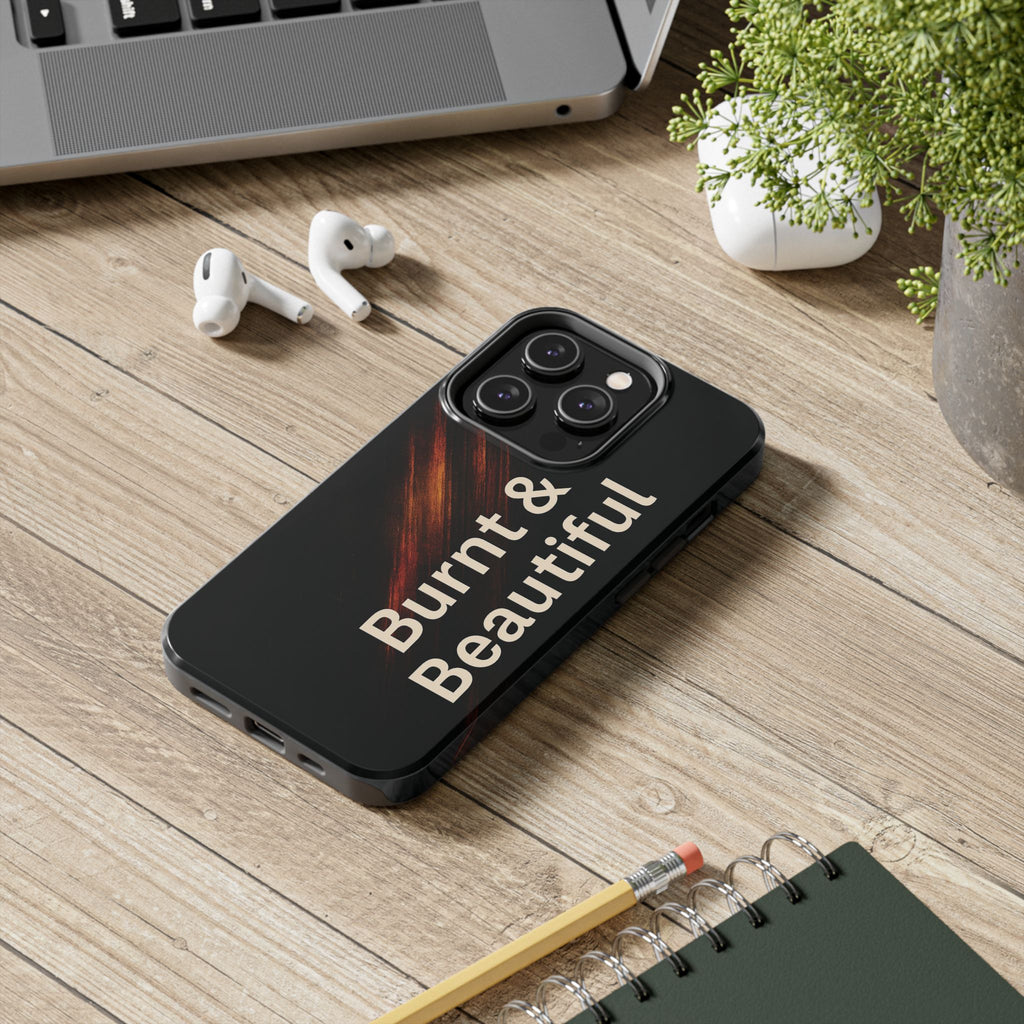Burnt & Beautiful Tough Phone Cases | Stylish, Durable Phone Cover for Protection | Gift for Trendsetters, Red Carpet Event, Birthday, [...]